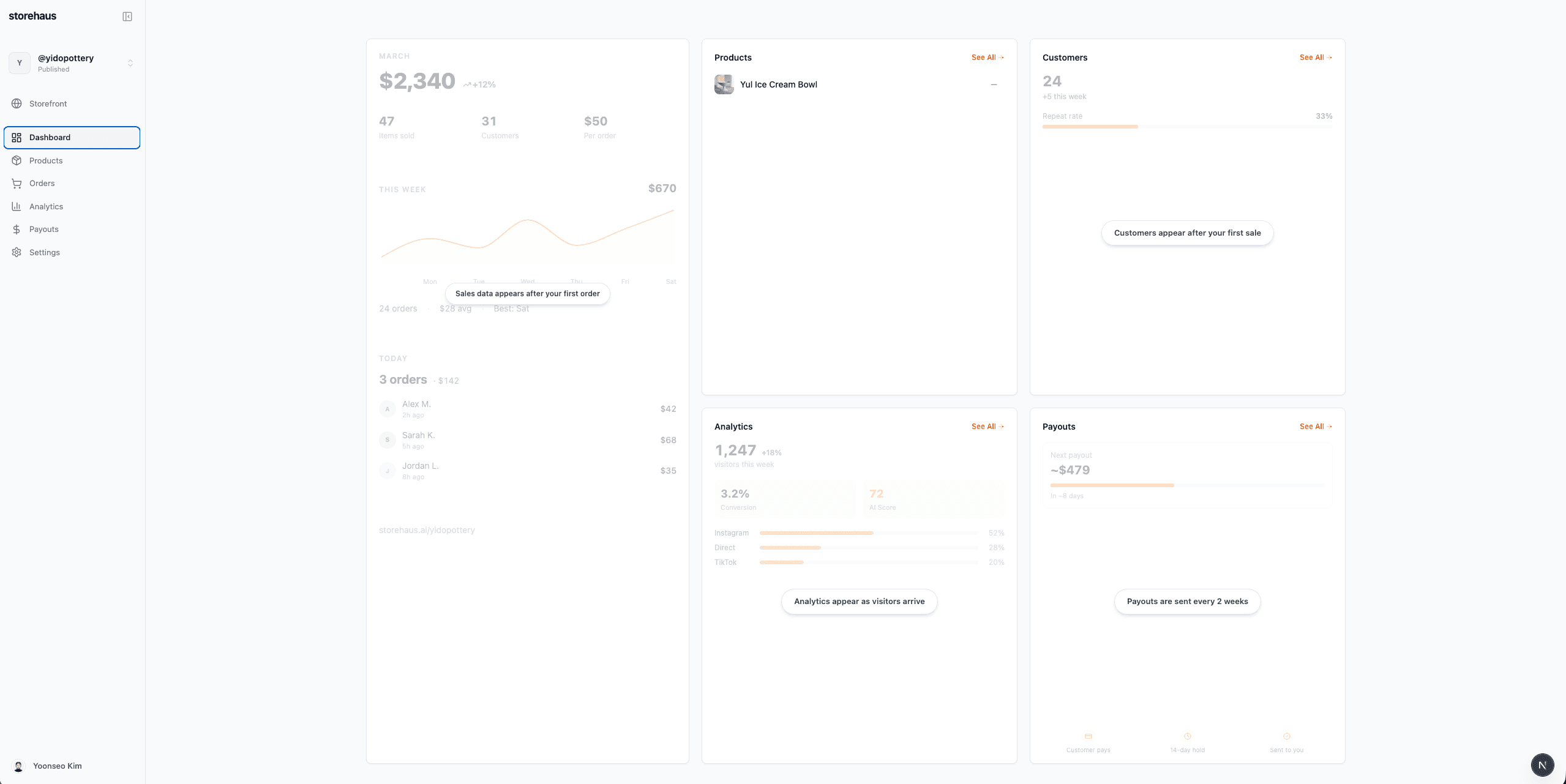 AI store operations preview